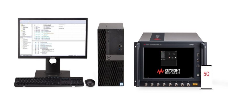 5G-Testplattformen von Keysight für den Aufbau der industrieweit ersten 5G-New-Radio-Datenverbindung basierend auf 3GPP Release 16 eingesetzt